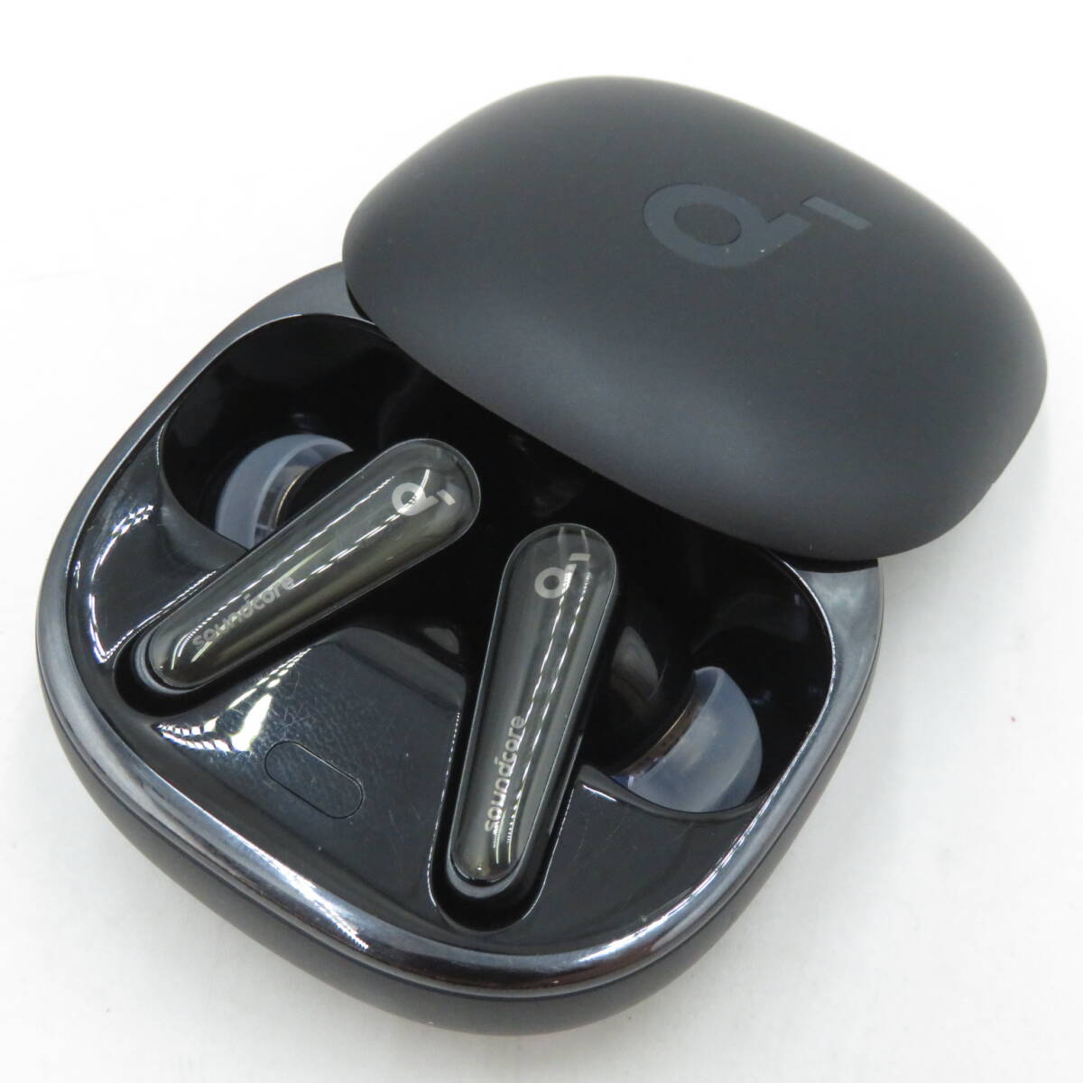 イヤホン◆Anker アンカー SoundCore サウンドコア Liberty 4 A3953 ブラック 簡易動作確認済 中古 USED●S0967■