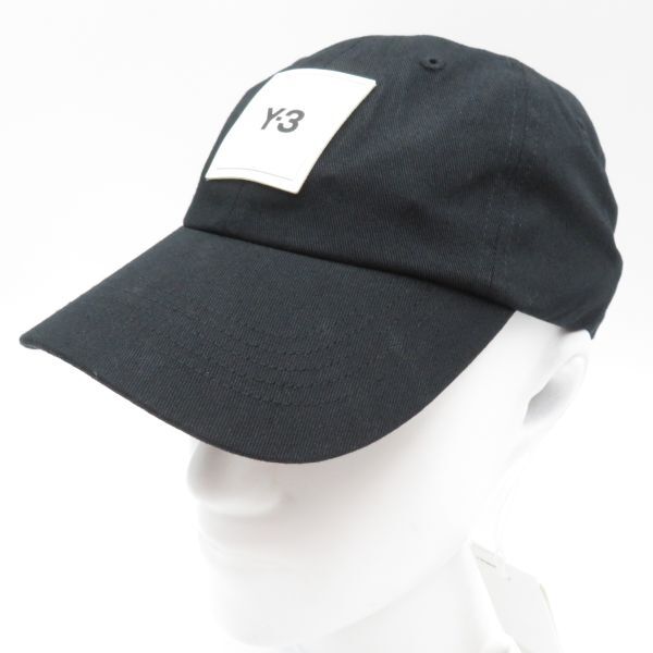 帽子◆Y-3 ワイスリー ベースボールキャップ HF2143 Y-3 SQL CAP メンズ レディース BLACK ブラック 未使用品●S0744■