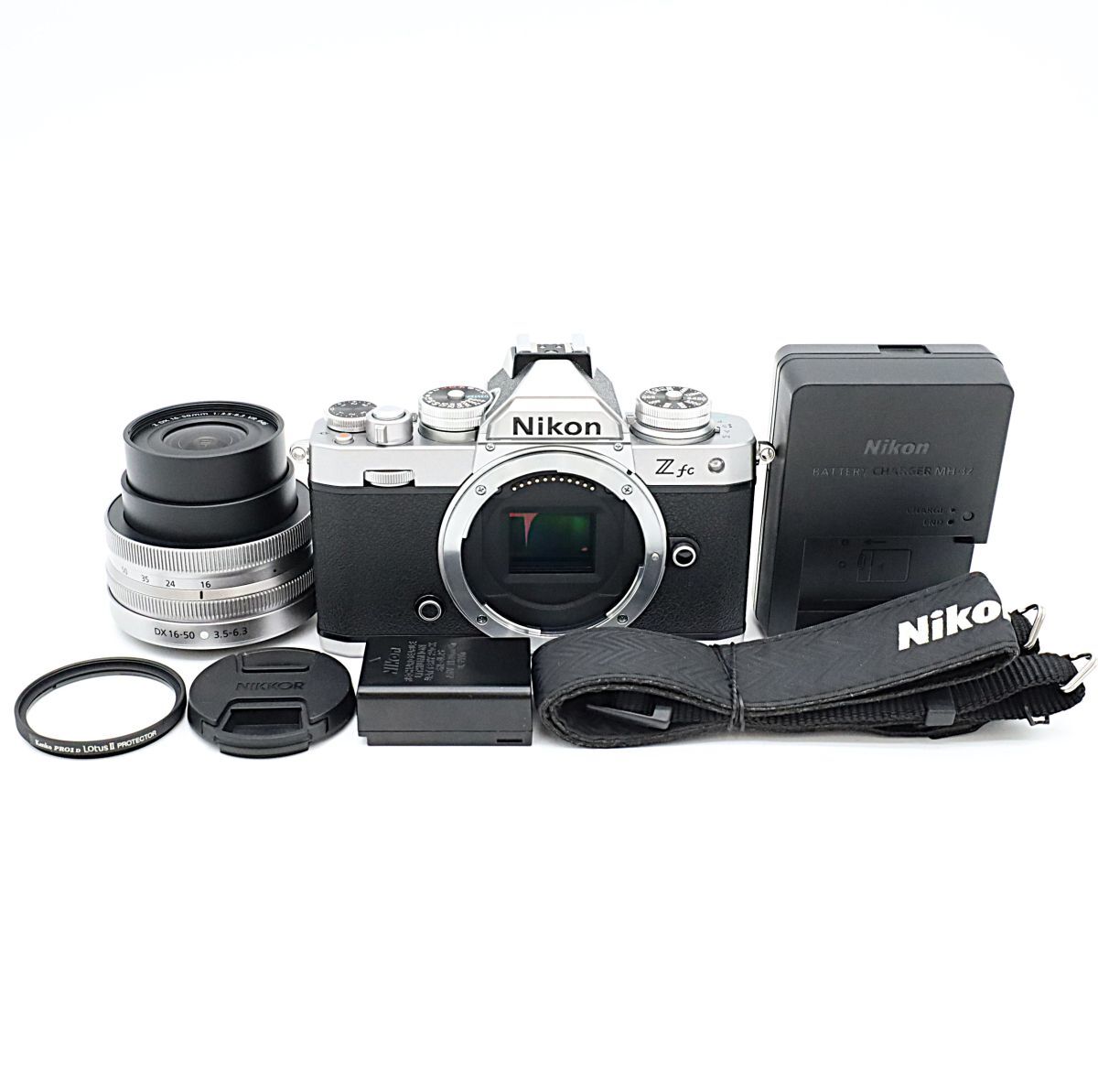 Nikon Z fc Z DX 16-50mm VR シルバー ボディ ミラーレス レンズキット 現状品 ニコン #J024023