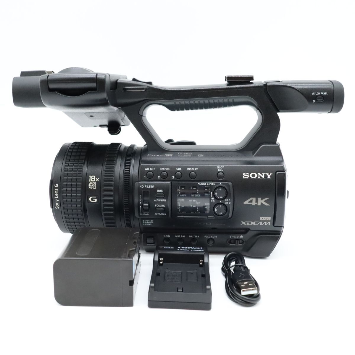 SONY XDCAM PXW-Z150 メモリーカムコーダー 4K 業務用 動作確認済 ソニー #P022022