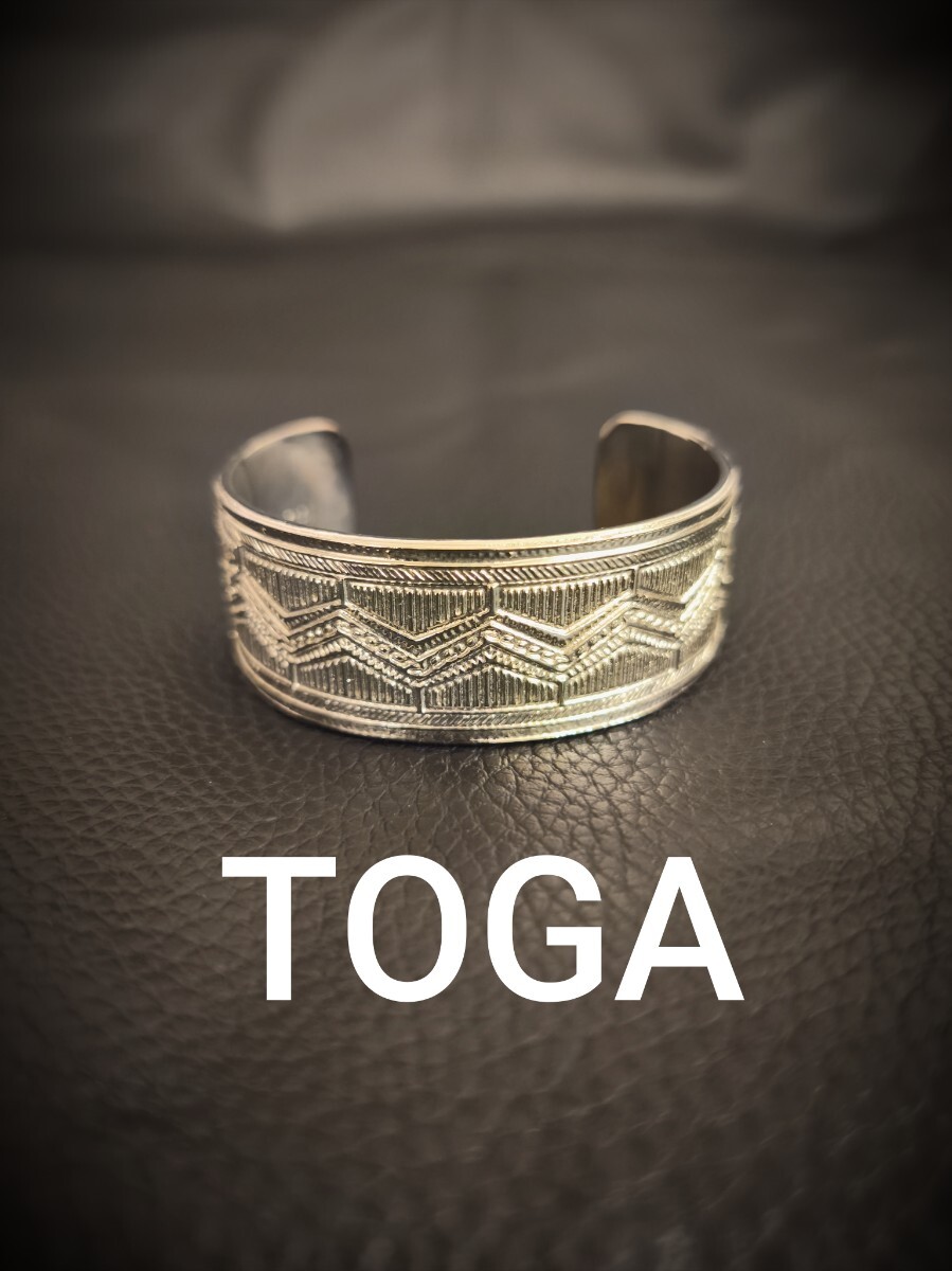 良品　TOGA バングル シルバー ヴィンテージ インディアンジュエリー ブレスレット メキシカンアクセサリー ハワイアンジュエリー ナバホ