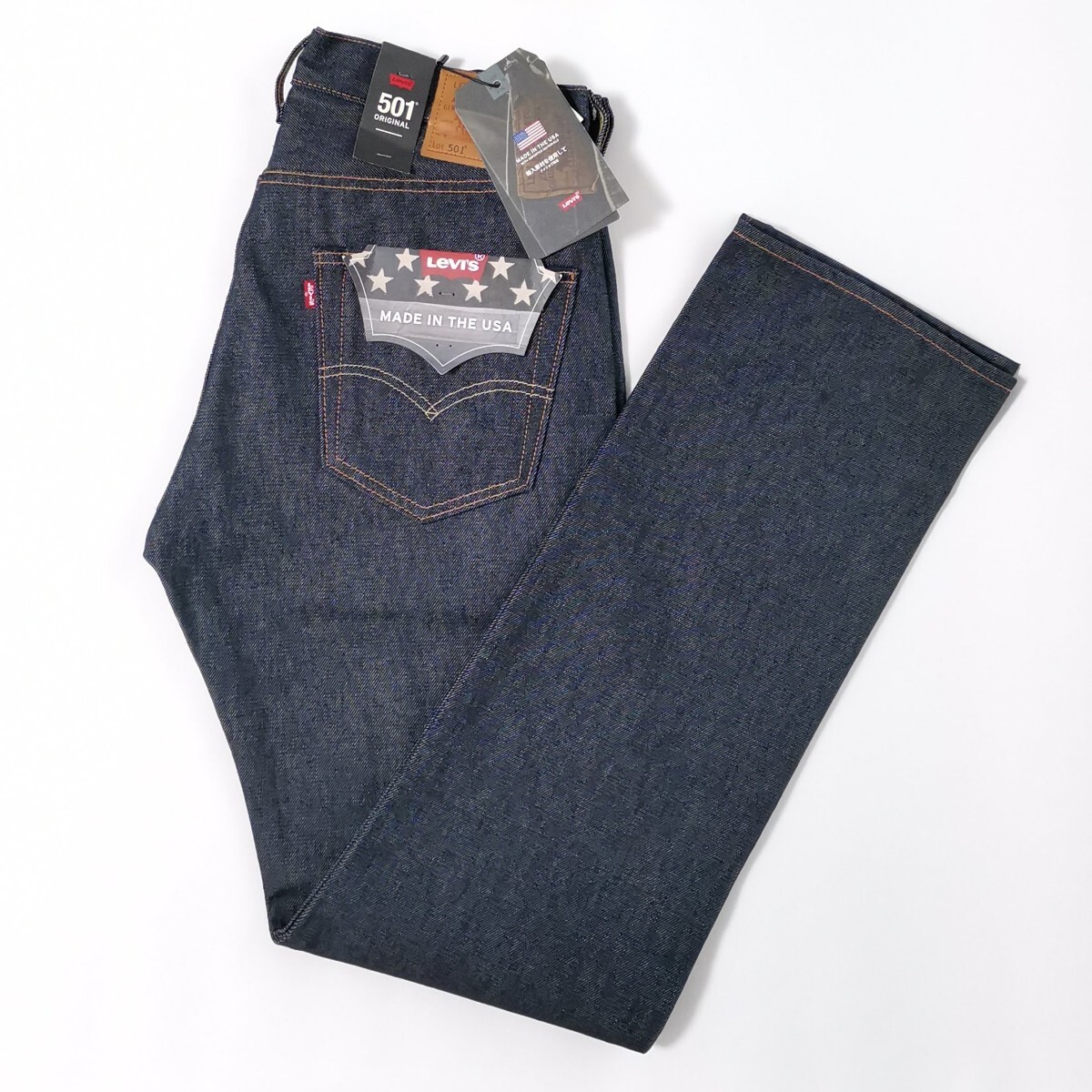 デッドストック！LEVI'S 501 USA製 ビッグE リジッド アメリカ製 メンズ 30インチ Made inUSA