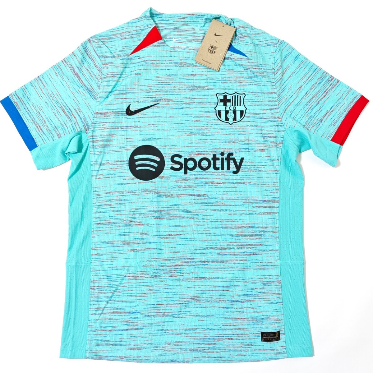 バルセロナ 2023-24 オーセンティック ユニフォーム NIKE 国内正規品 DX9756-487ナイキ 3rd ターコイズブルー Lサイズ