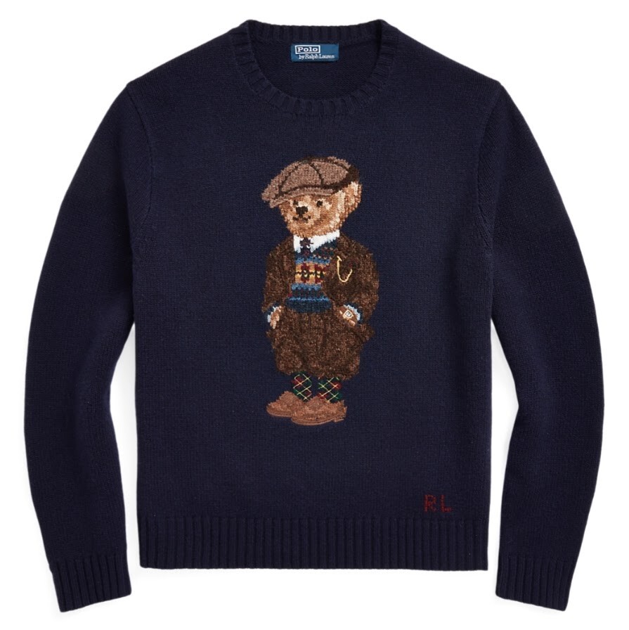Ralph Lauren ポロベア ベアウールセーター MNPOSWE16821112410 国内正規品 Mサイズ