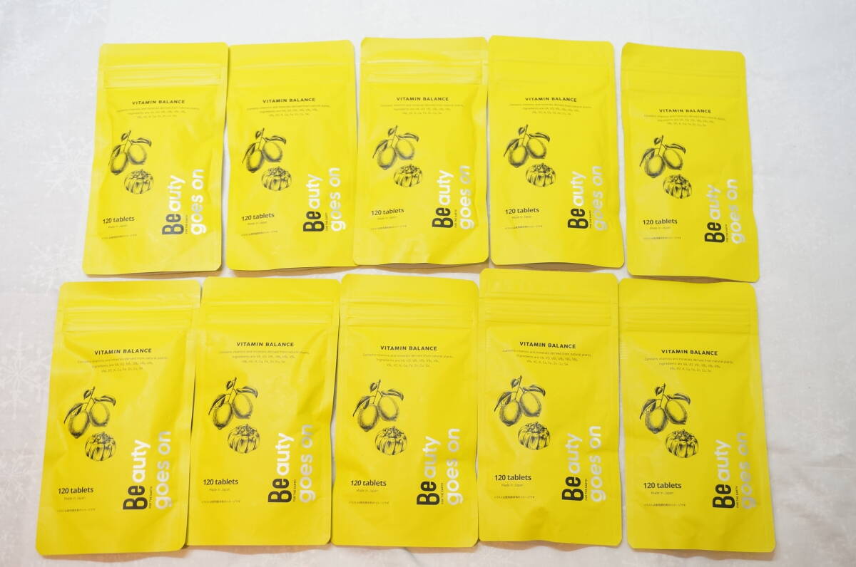 【1304.O】まとめ売り！ 10点 Be auty サプリメント VITAMIN BALANCE ビタミンバランス 賞味期限:26.12.15～27.10.01 サプリ