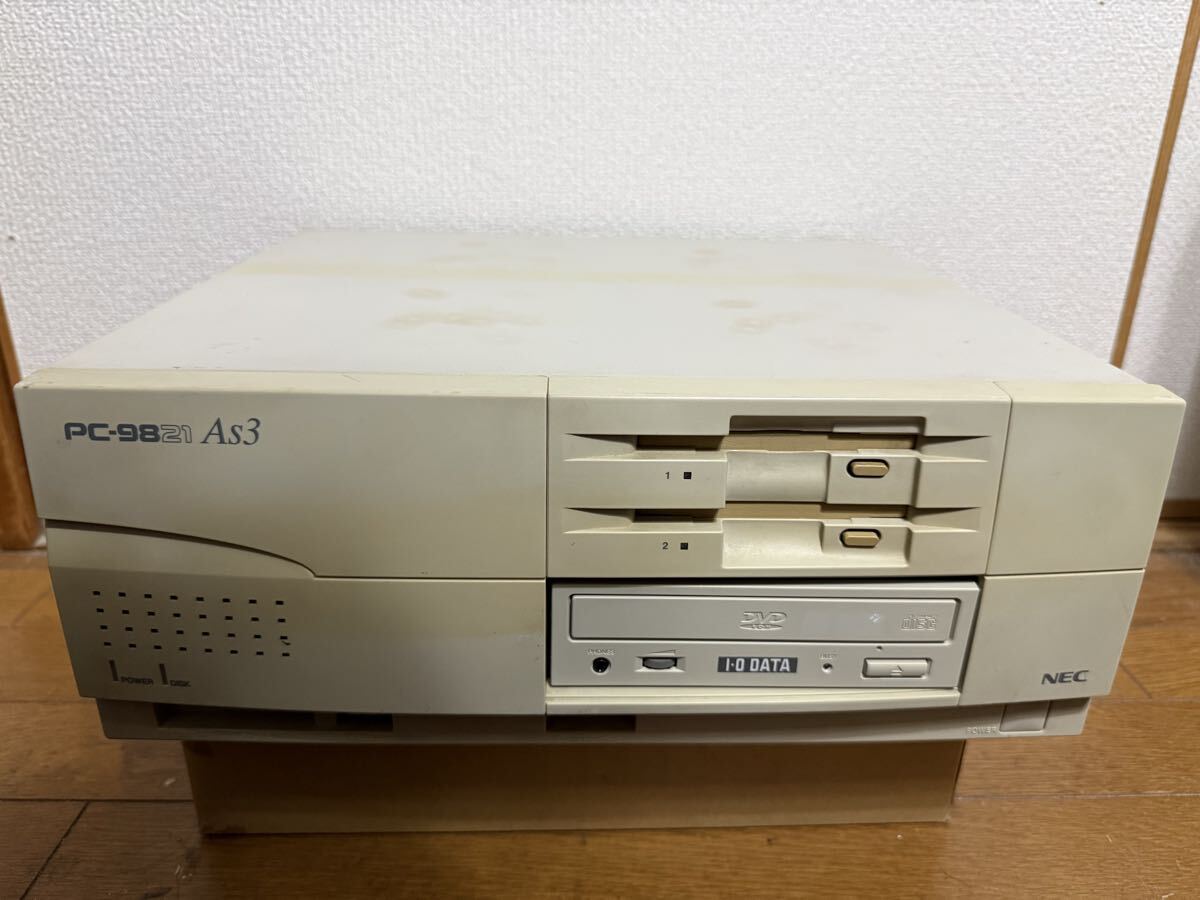 【メンテナンス済】PC-9821As3 ファイルベイモデル 音原コンデンサ交換済み