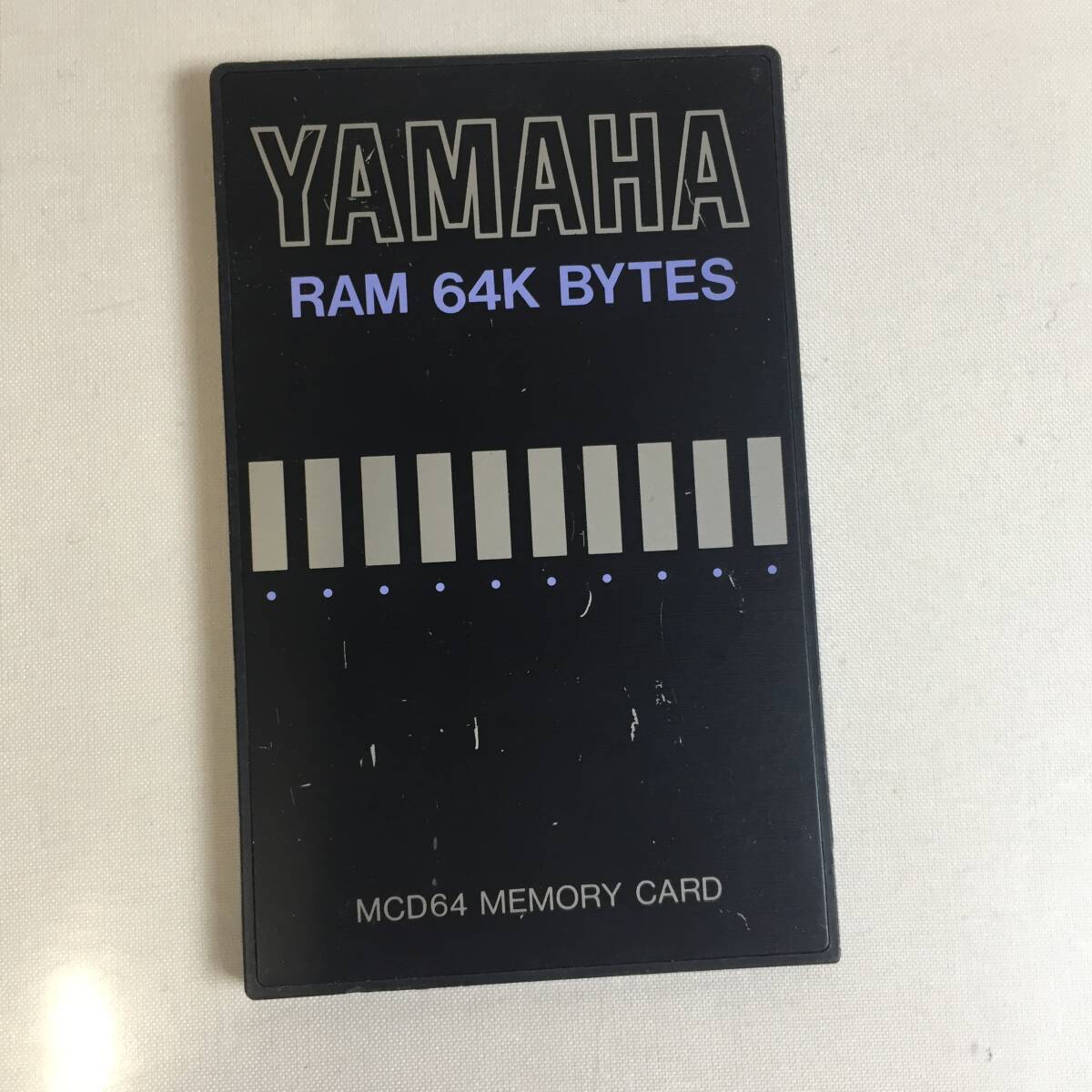 f-722 YAMAHA MCD64 メモリーカード RAM 64K BYTES