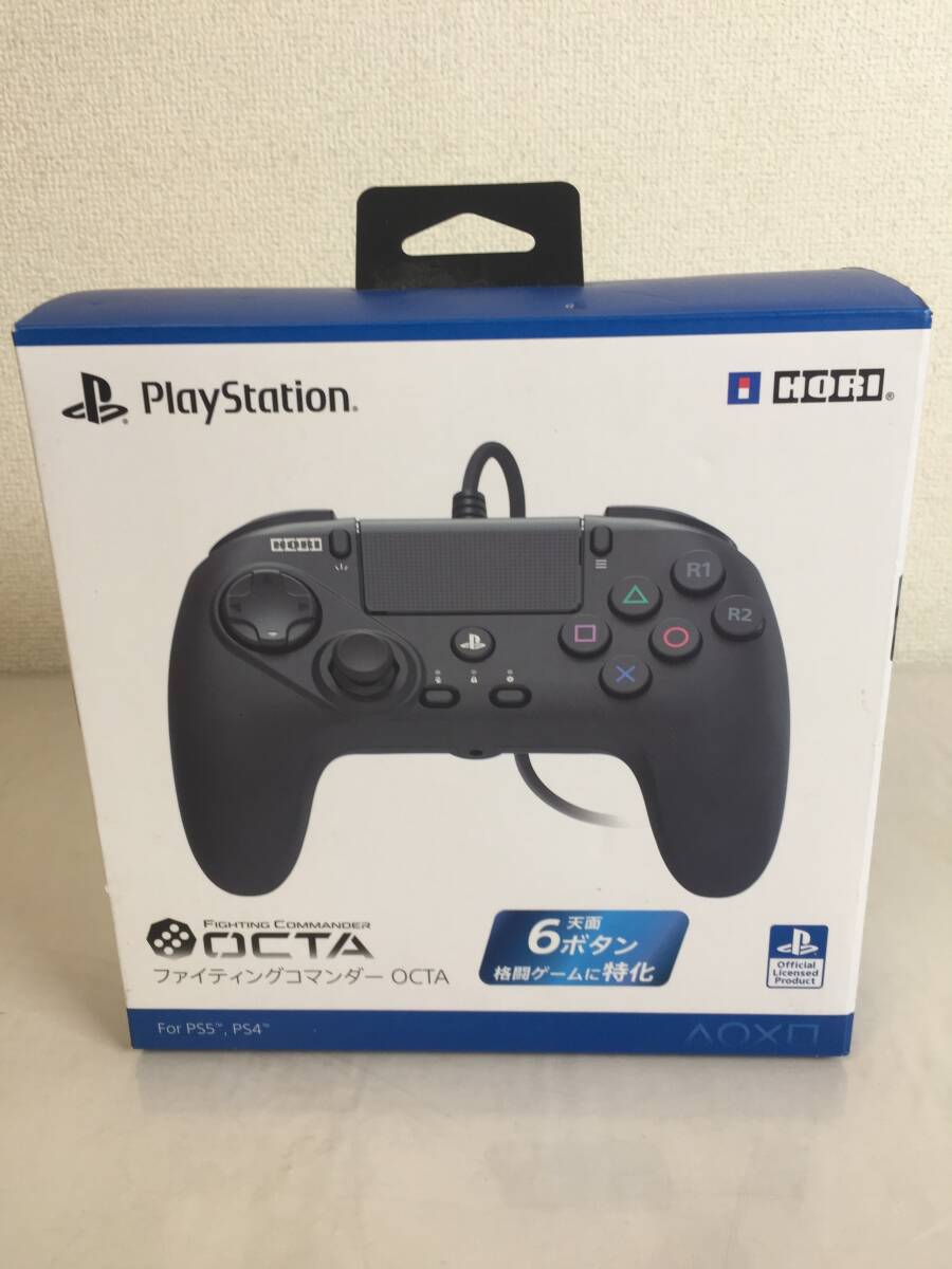 ZY-235 未使用 ファイティングコマンダー OCTA HORI 有線 コントローラー for PS4 PS5
