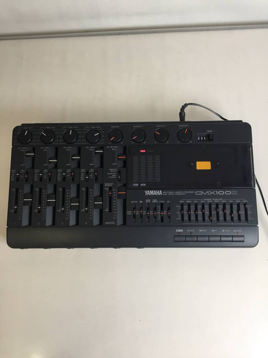 f-679 簡易動作品 YAMAHA　CMX100Ⅱ Multitrack Cassette Recorder 4TR カセットマルチ マルチトラックカセットレコーダー
