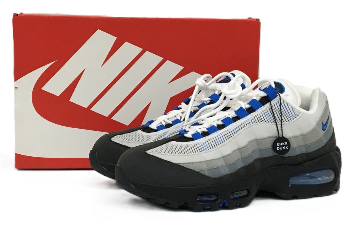 S11-140-149▲【未使用/送料無料】NIKE AIR MAX 95 BIG BUBBLE BLUE SPARK IM7410-100 ナイキ エアマックス スニーカー 26.0cm
