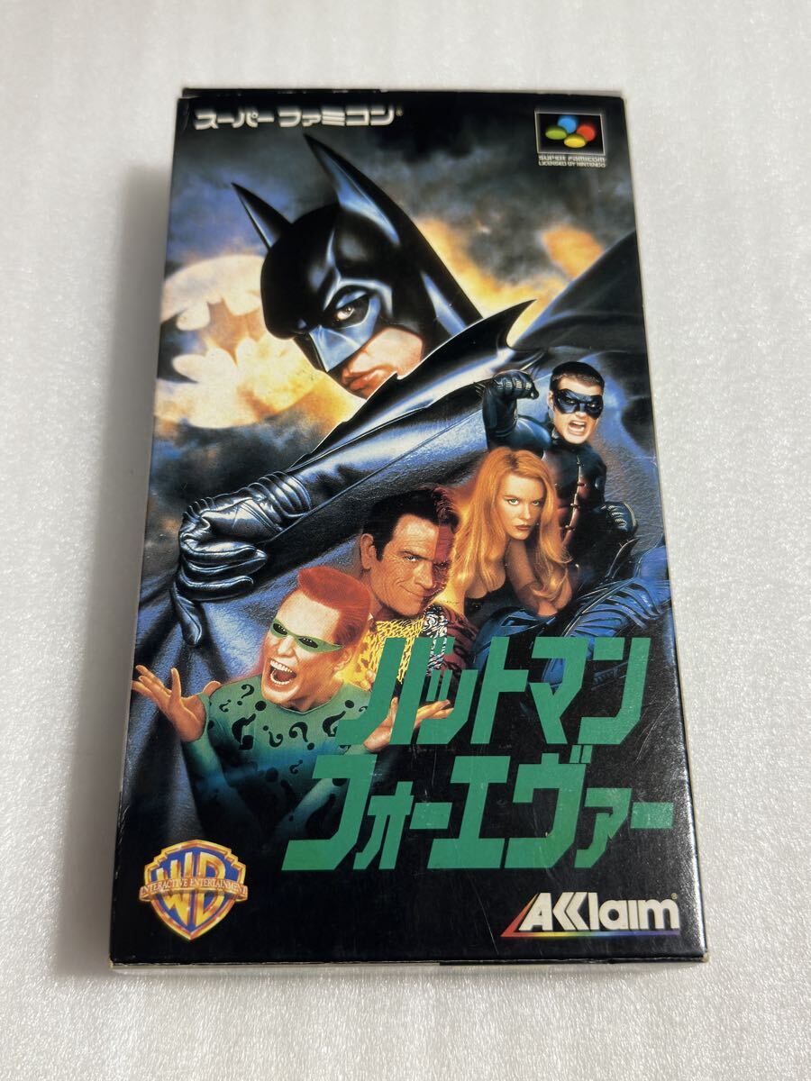 SFC バットマンフォーエヴァー スーパーファミコン