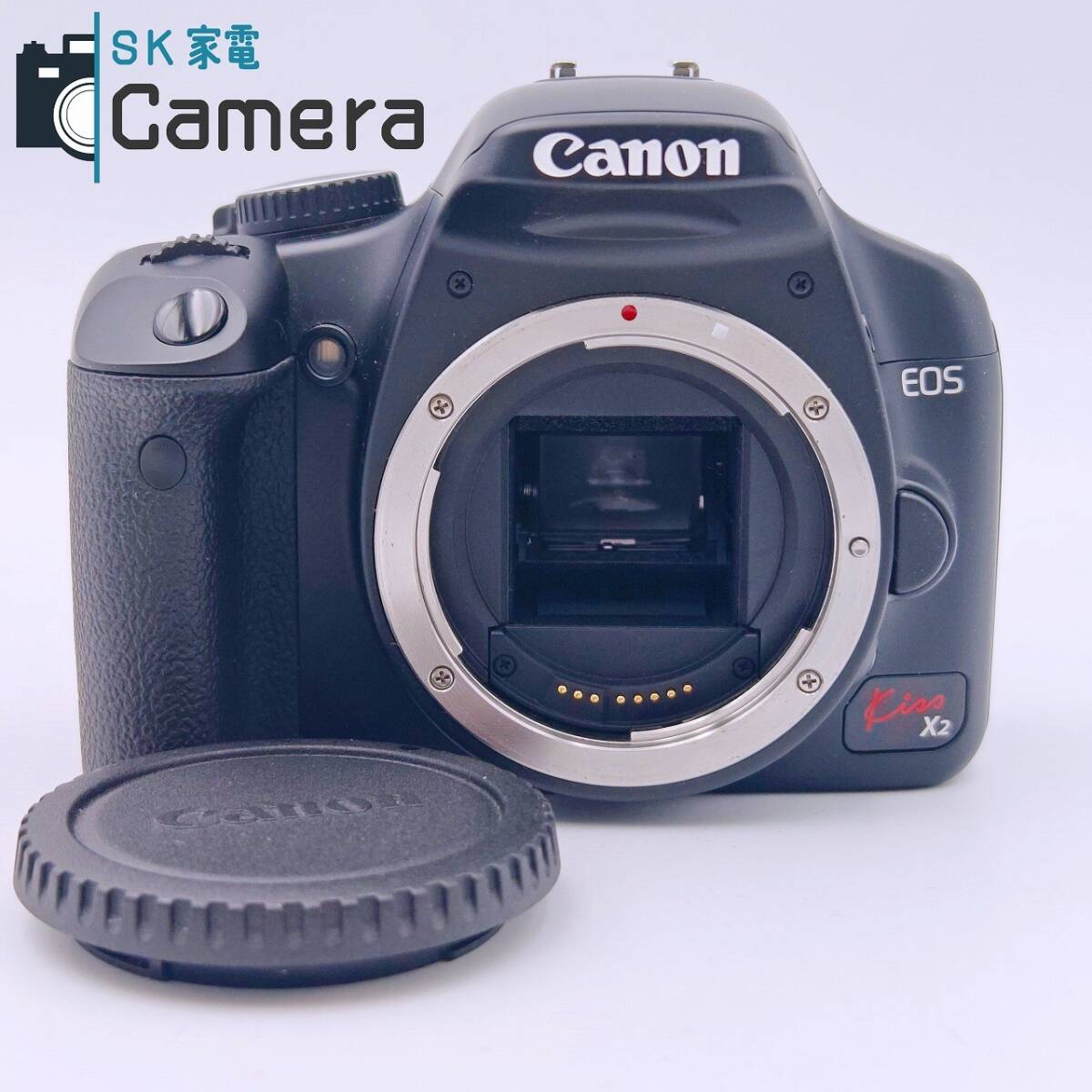 【中古】 Canon EOS Kiss X2 キャノン 美品 本体のみ