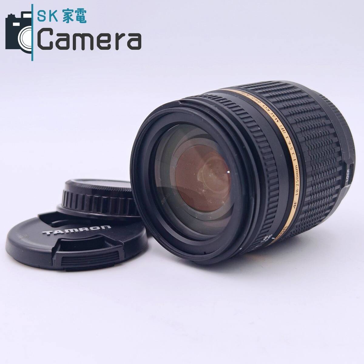 【中古】 TAMRON AF ASPHERICAL LD Di II 18-250ｍｍ F3.5-6.3 MACRO A18 ペンタックスKマウント タムロン