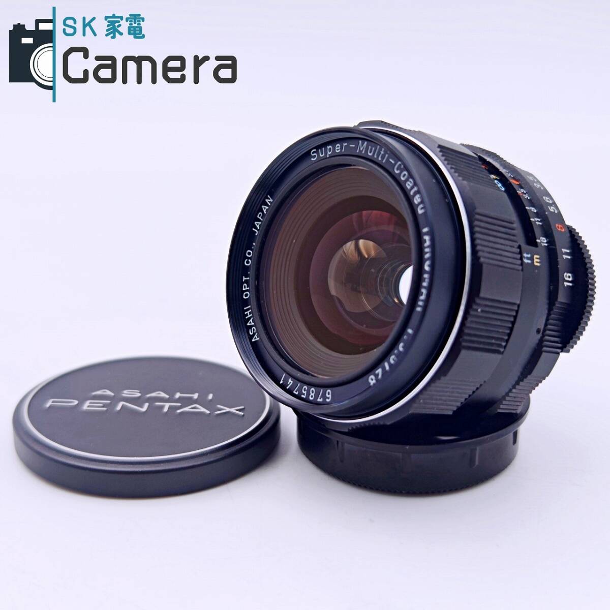 【中古】 PENTAX Super-Multi-Coated TAKUMAR 28ｍｍ F3.5 M42 2025年 ペンタックス タクマー