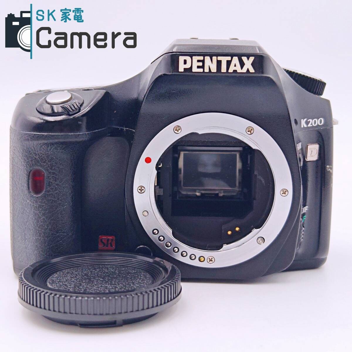【中古】 PENTAX K200 D ペンタックス デジタル一眼レフ 単三電池駆動
