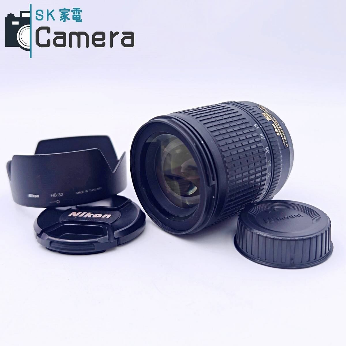【中古】 Nikon DX AF-S NIKKOR 18-135ｍｍ F3.5-5.6 ニコン フード付き