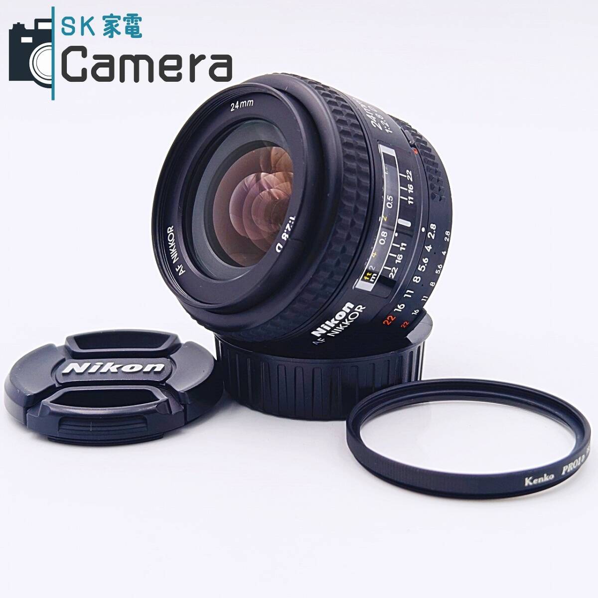 【中古】 Nikon AF NIKKOR 24ｍｍ F2.8 D ニコン