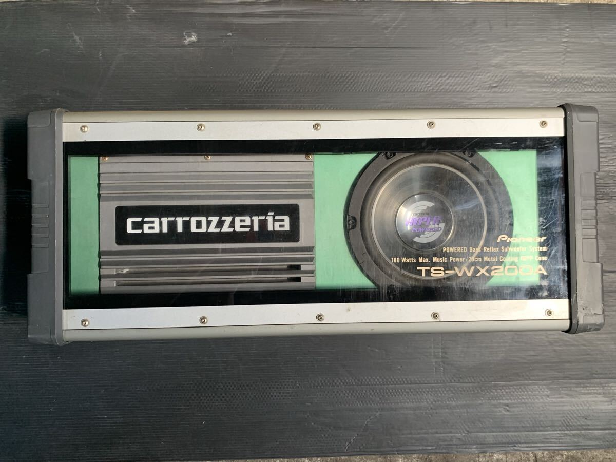 carrozzeria カロッツェリア TS-WX200A アンプ内蔵型 サブウーファー パワードサブウーファー