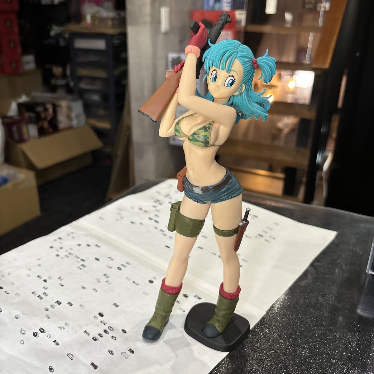 ◯開封品 バンプレスト ドラゴンボール GLITTER & GLAMOURS ブルマ A フィギュア 箱無し 2Z-150