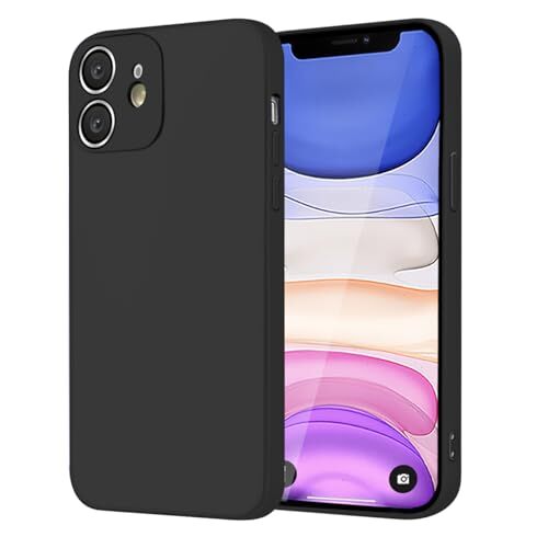 iPhone 11 ブラック iPhone 11 ケース シリコン 耐衝撃 カバー アイフォン 11 ケース シリコーン スマホケ