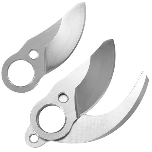 電動剪定バサミ替刃セット 園芸用はさみスペアブレード SK5高炭素鋼 切断直径30mm SK5高炭素鋼 電動ハサミ替刃セット