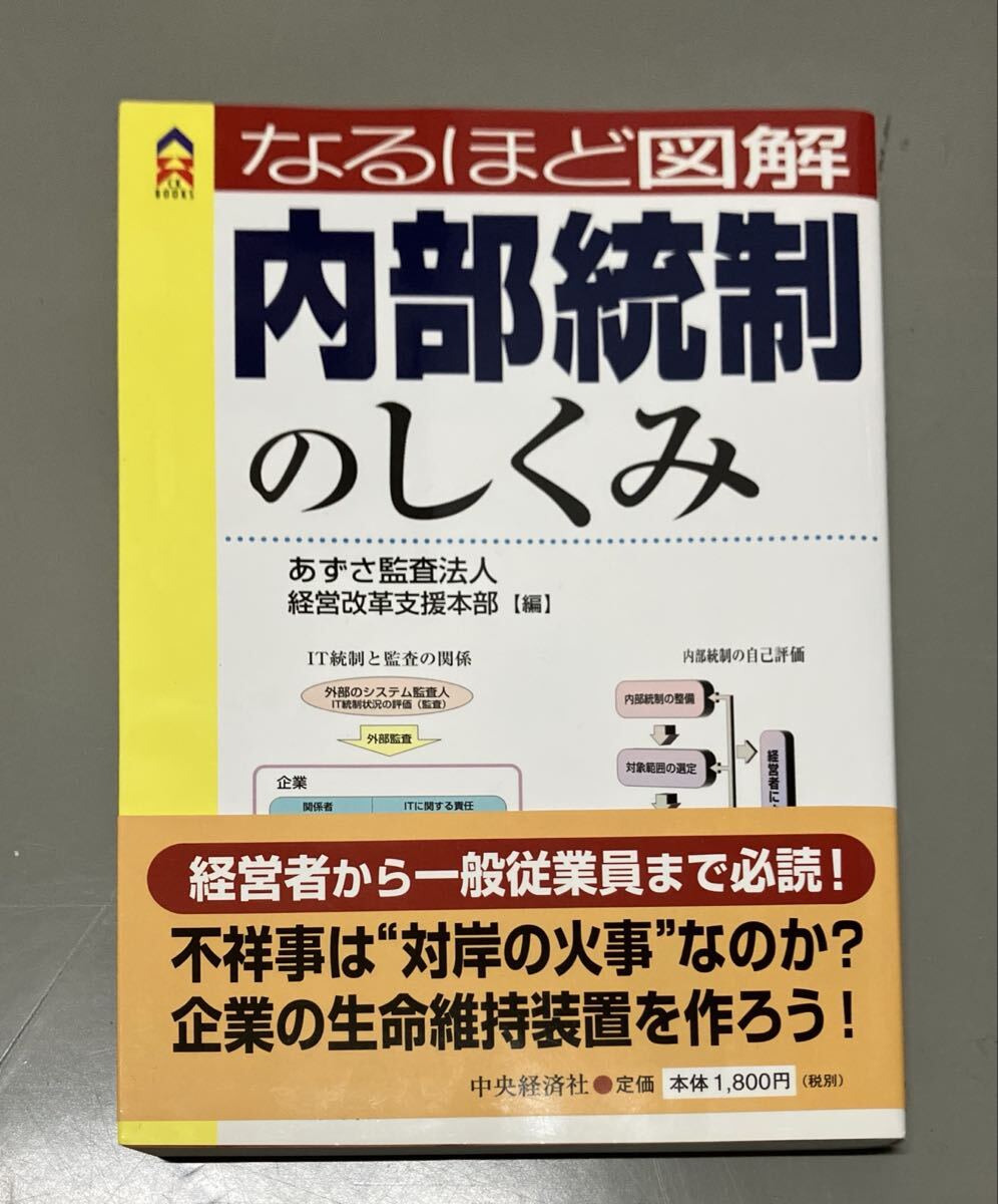 なるほど図解内部統制のしくみ　まとめ買い可能