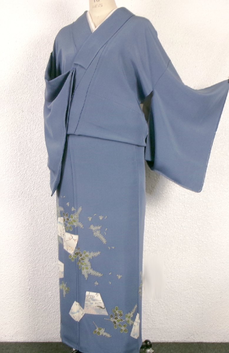 7037■ 美品 本加賀友禅 名匠 宮野勇造 手描き友禅 訪問着■ひまわり
