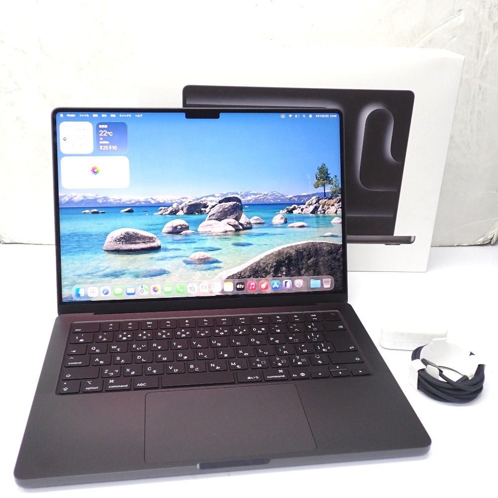 Ft1344601 Apple パソコン MacBook Pro 14.2インチ M5チップ 16GB 512GB SSD MDE04J/A 充放電回数2回・中古