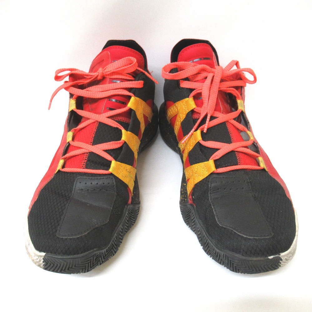 Tj294432 アディダス　adidas　スニーカー　EH1994　レッド×ブラック　28cm　中古