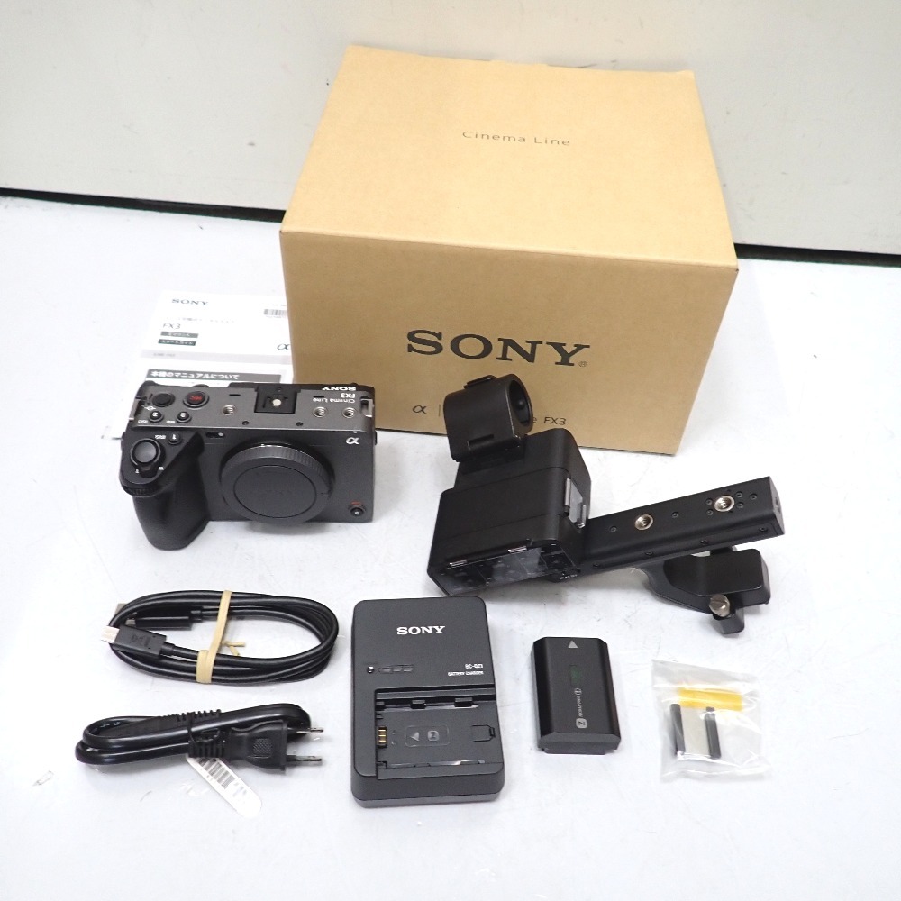 Ft1334381 ソニー ビデオカメラ ボディ プロフェッショナルカムコーダー FX3 ILME-FX3A sony 中古