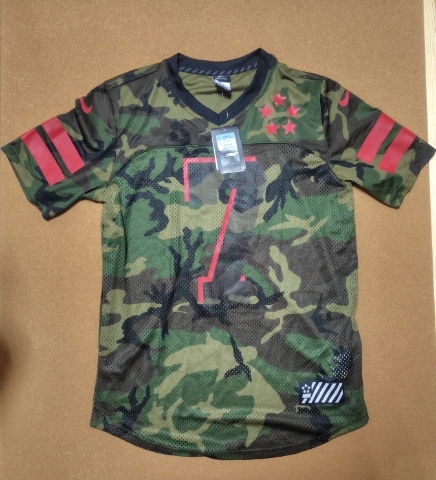 ナイキ フィールドジェネラルズ コリン・キャパニック #7 サイズM カモジャージ Nike Field Generals Colin Kaepernick