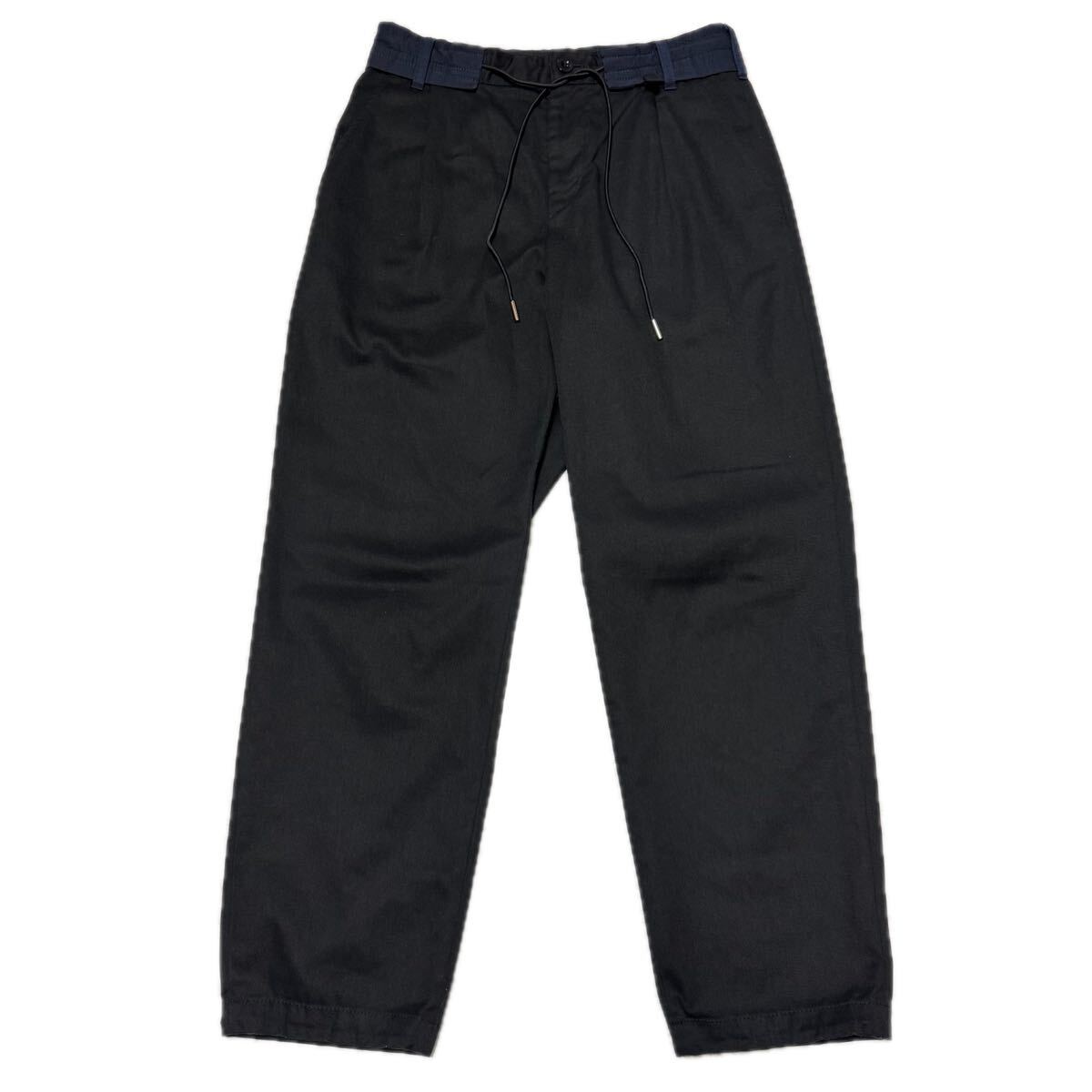 トレンド【SACAI サカイ【チノグログラン】21-02652M 切替 イージーパンツ/パンツ スラックス 