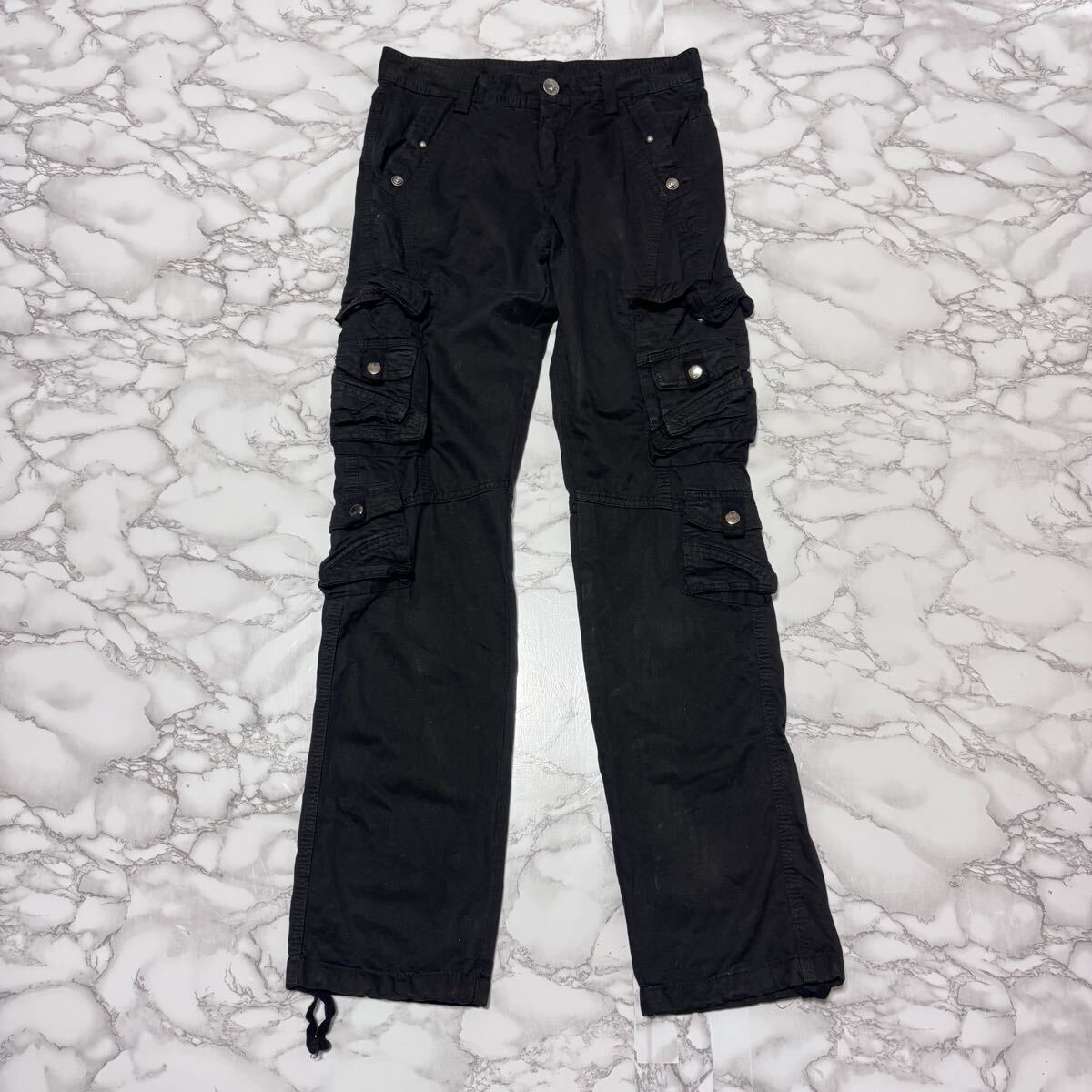 希少【JUNYE JEANS【商品名】y2k 00's archive/カーゴパンツ/gimmick tech cargo pants