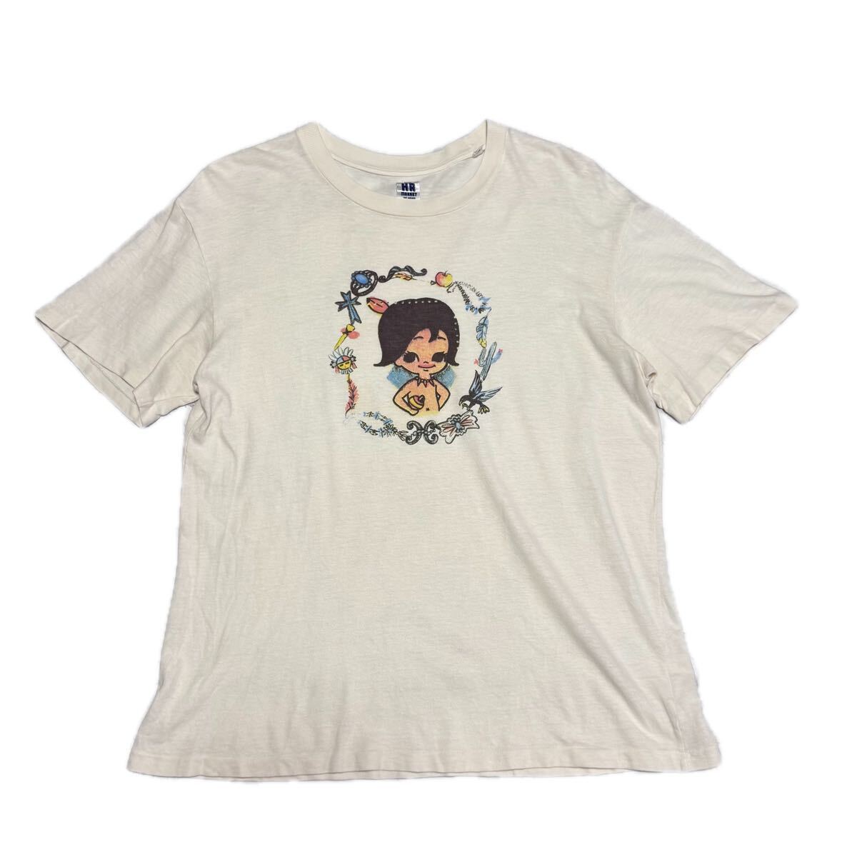 希少【hollywood ranch market ハリウッドランチマーケット】ネイティブ プリント/半袖 カットソー シャツ Tシャツ/シングルステッチ