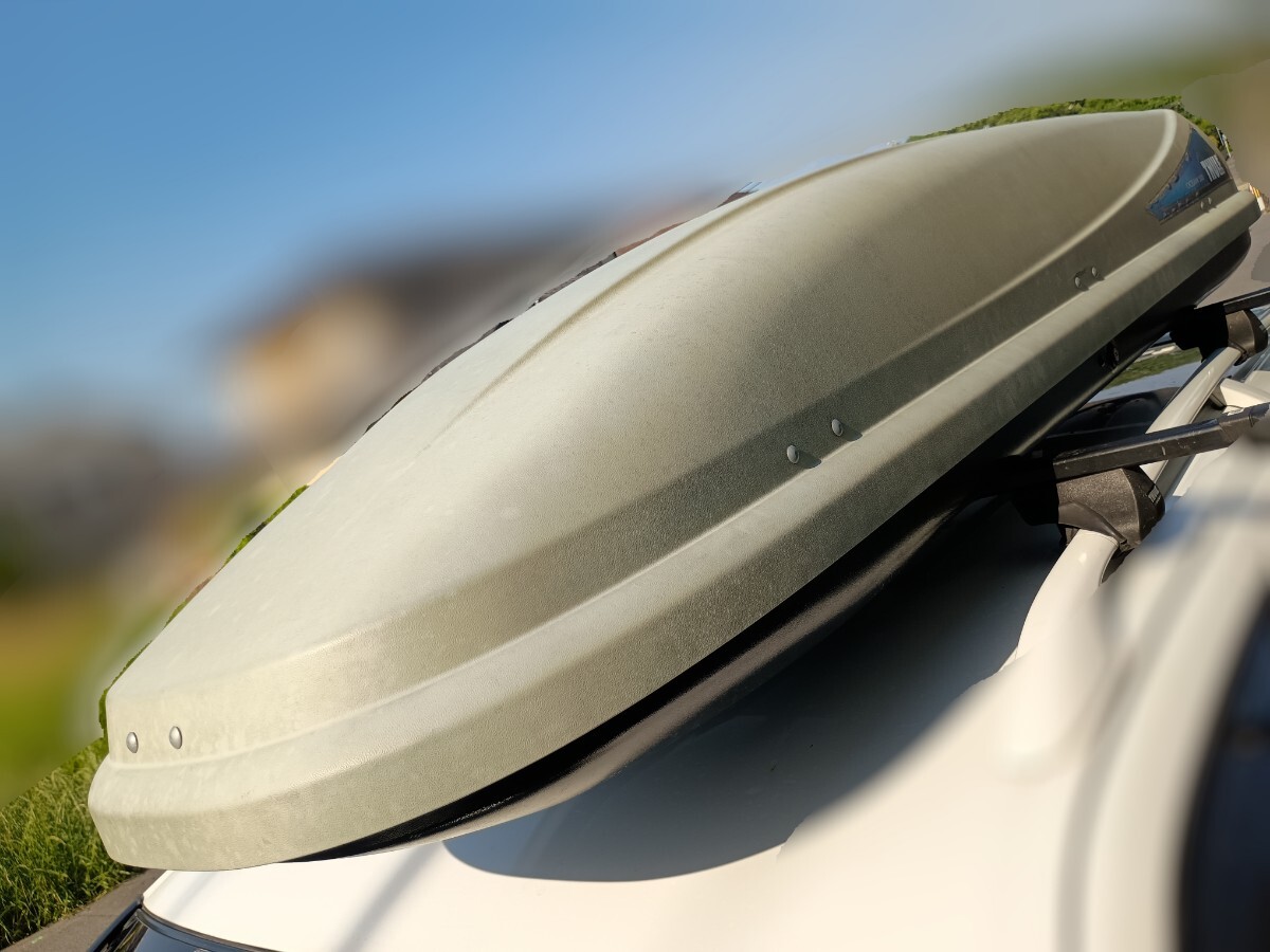 【中古・引取限定】THULE OCEAN 500 スーリー ルーフボックス／割れあり（奈良県）