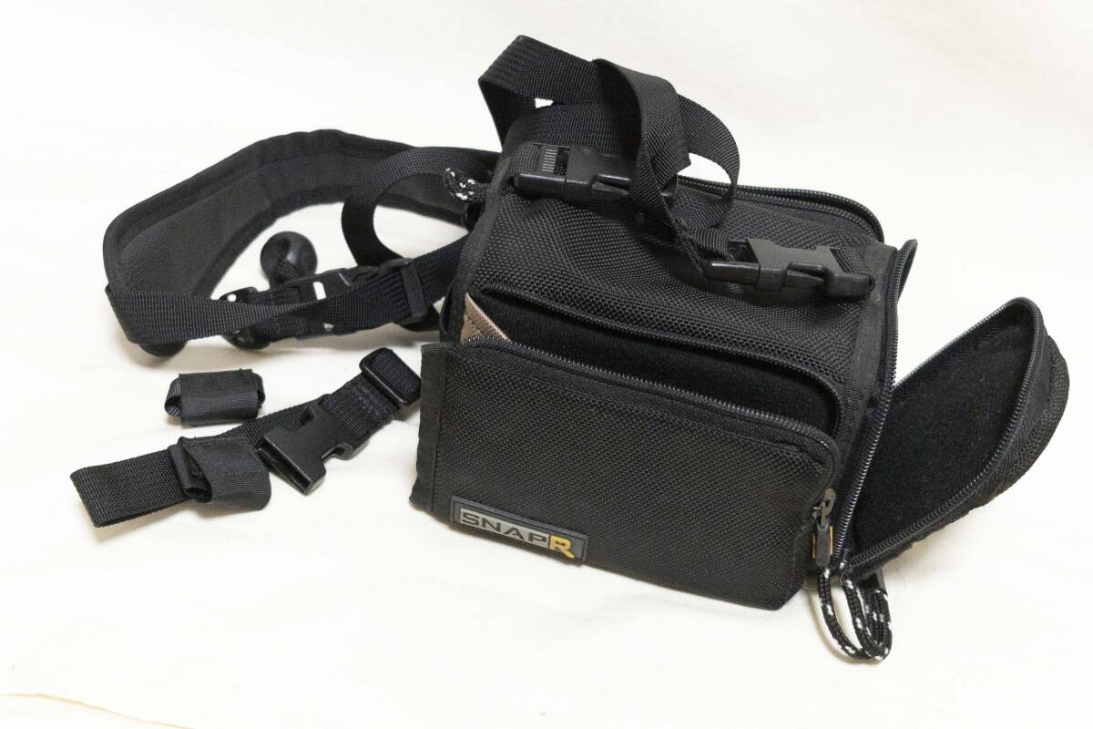 ☆BLACKRAPID/ストラップ付ハイブリッドミニショルダーバッグ/ブラック/正規品/数回使用美品☆