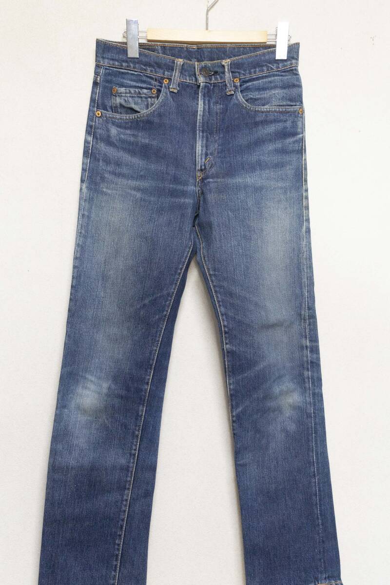 ☆LEVIS/ストレートジーンズ/505/60s(60年代)BiｇE/色落ちひげ良品/スレダメージ無/チェーンステッチ残り有☆