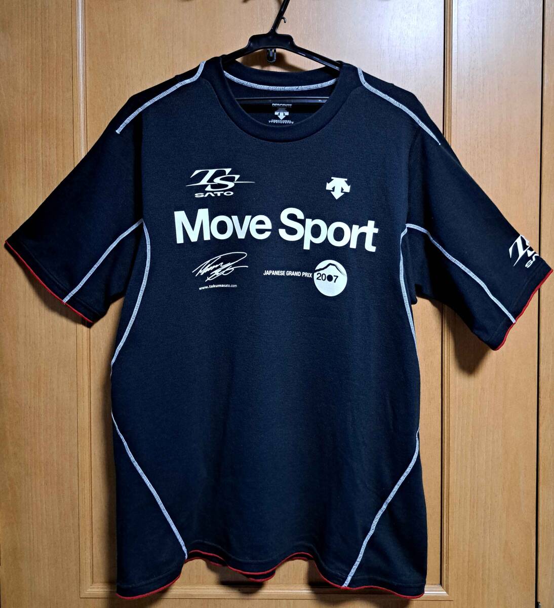 ☆　激レア　DESCENTE／デサント製　佐藤琢磨　2007 F1 鈴鹿　限定　Ｔシャツ　☆