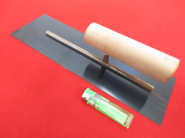Y696■兵丹三 / 正鋼 油焼 角鏝 / 330mm /// 左官道具 / 未使用
