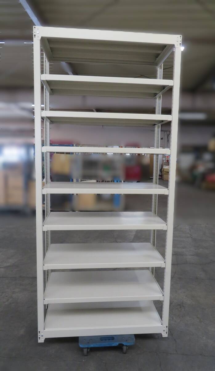 I-52）来店・引き取り限定☆KOKUYO/コクヨ☆スチールラック 1台★スチール棚・収納棚・ラック☆W945×D445×H2100★中古品