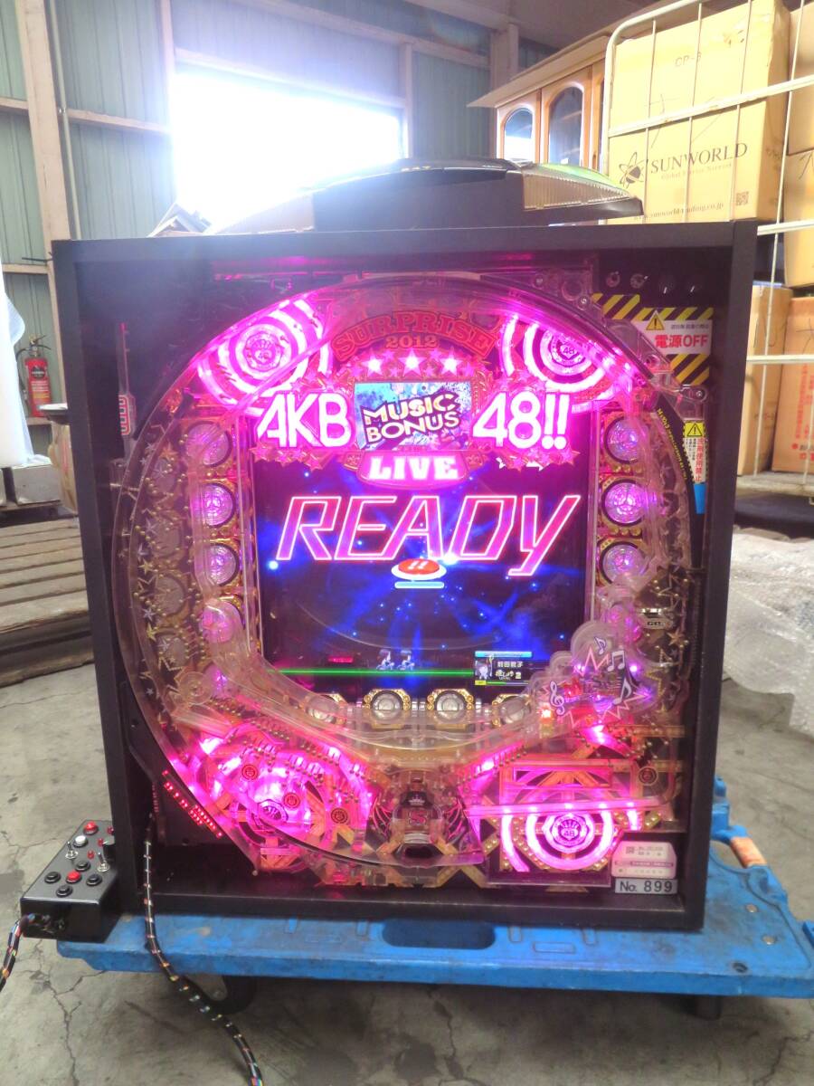 U-123★来店・引き取り限定♪CRぱちんこAKB48☆パチンコ台☆京楽産業☆通電確認済★中古品/部品取り(再・最終