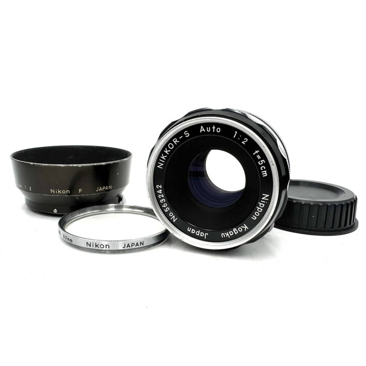 Nikon NIKKOR-S Auto 5cm F2 Nippon Kogaku PAT.PEND. ニコン 日本光学