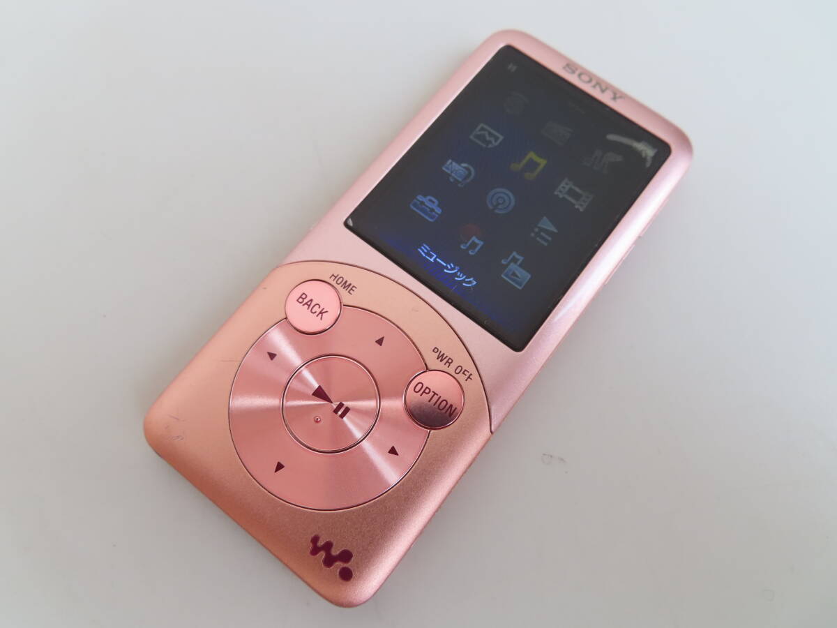SONY WALKMAN Sシリーズ NW-S755 16GB ライトピンク