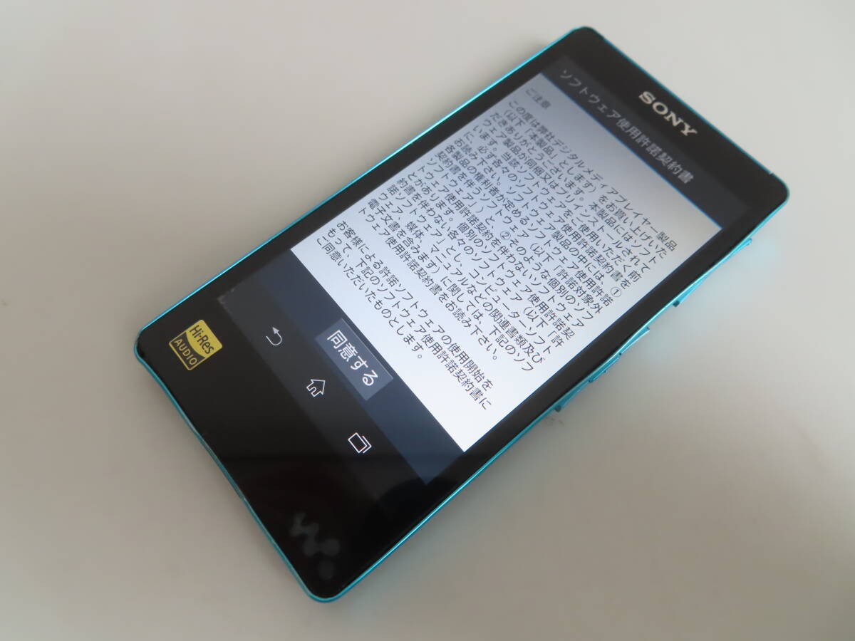 SONY WALKMAN Fシリーズ NW-F886 32GB ブルー Bluetooth対応 ハイレゾ音源