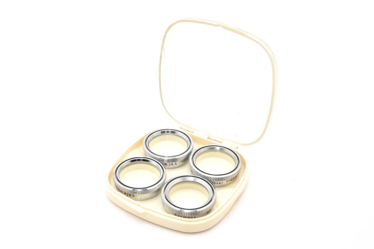 ★美品★Carl Zeiss Proxar 0.2m 0.3m 0.5m 1m フィルター★　#U #102292