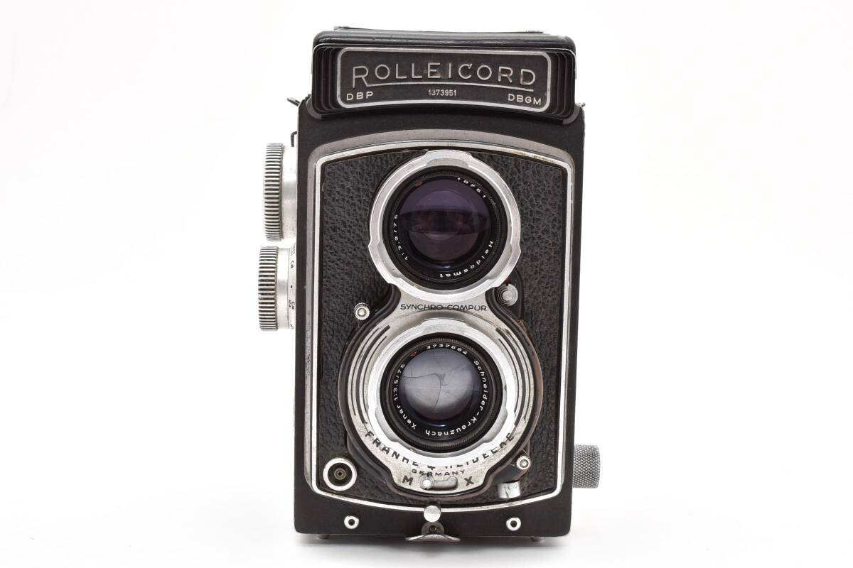 ★ローライ ROLLEI ROLLEICORD IV Xenar 75mm F3.5 二眼レフ★　#U0155 #102322