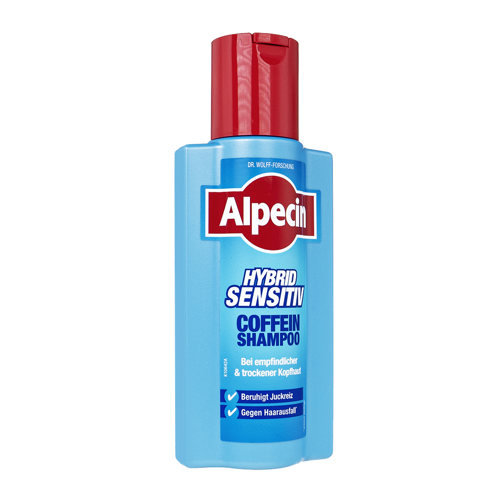 日本にない海外製品を直接お届け！！(Alpecin)ハイブリッドカフェインシャンプー250ml 1本 カフェインを配合したシャンプー
