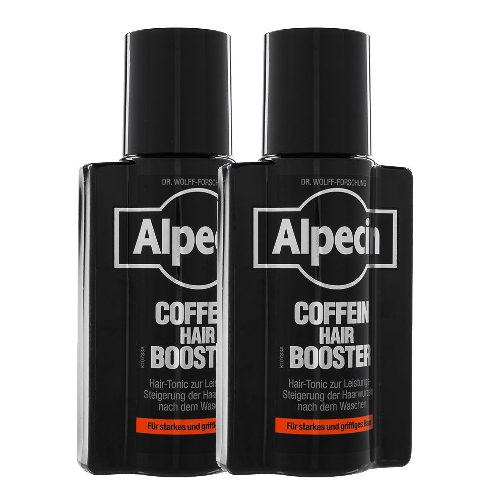 日本にない海外製品を直接お届け！！(Alpecin)カフェインヘアブースター200ml 2本セット　カフェインを配合したヘアトニックです。