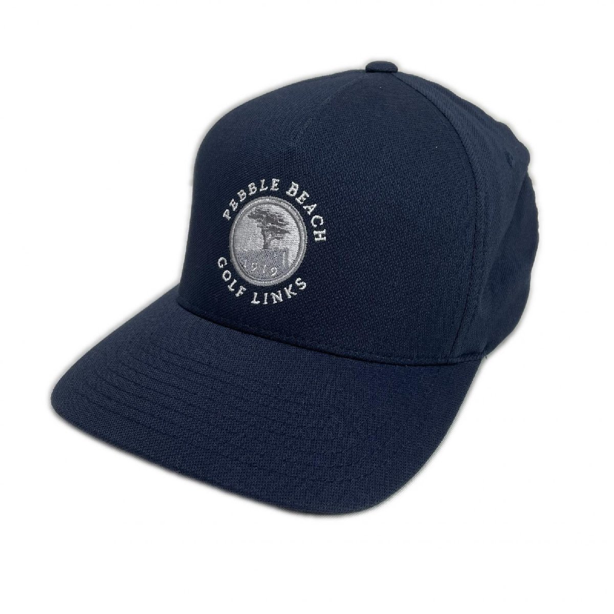coco 中古 トラビスマシュー TRAVIS MATHEW キャップ SM ネイビー 紺 ペブルビーチ PEBBLE BEACH レターパックプラス発送可 K028274
