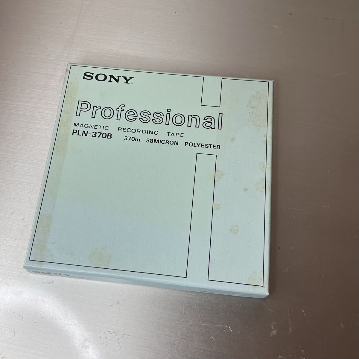 26521⑥ SONY オープンリールテープ プロフェッショナル pln-370b ソニー